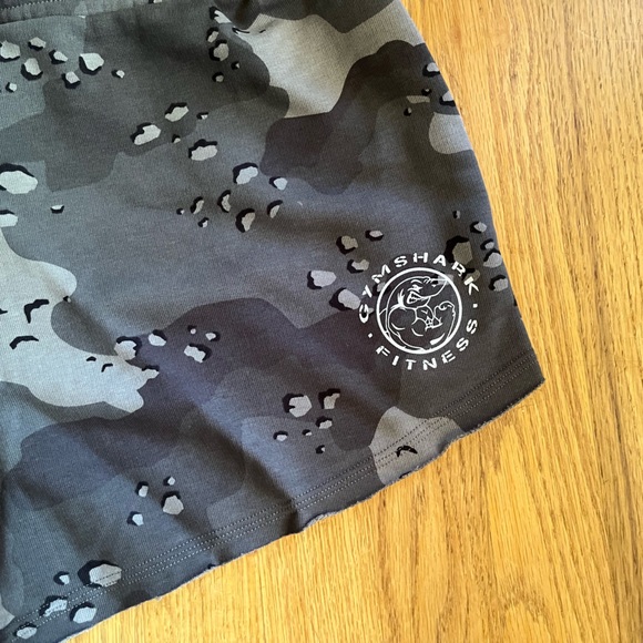 Gymshark Legacy 4” Shorts Small Pitch Grey NWT - Picture 3 of 3